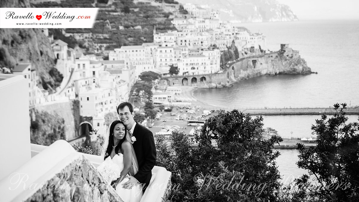 Amalfi wedding - Bride & Groom