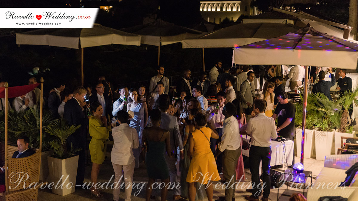 Amalfi coast wedding party - DJ set