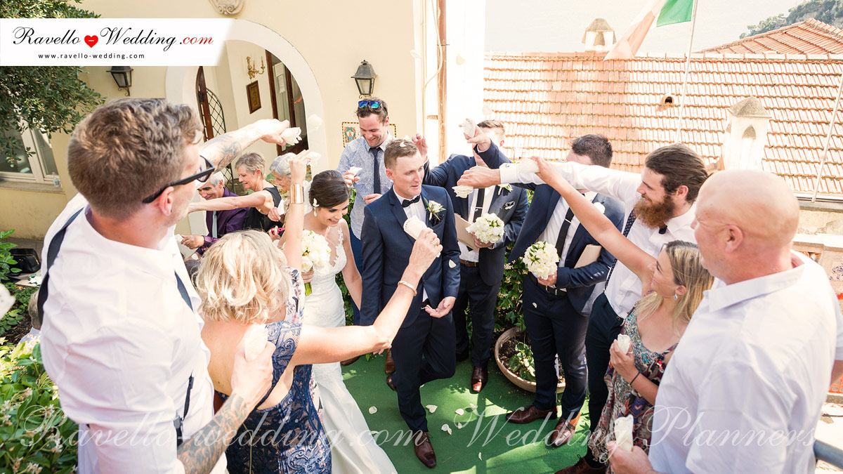 Positano Town-Hall wedding