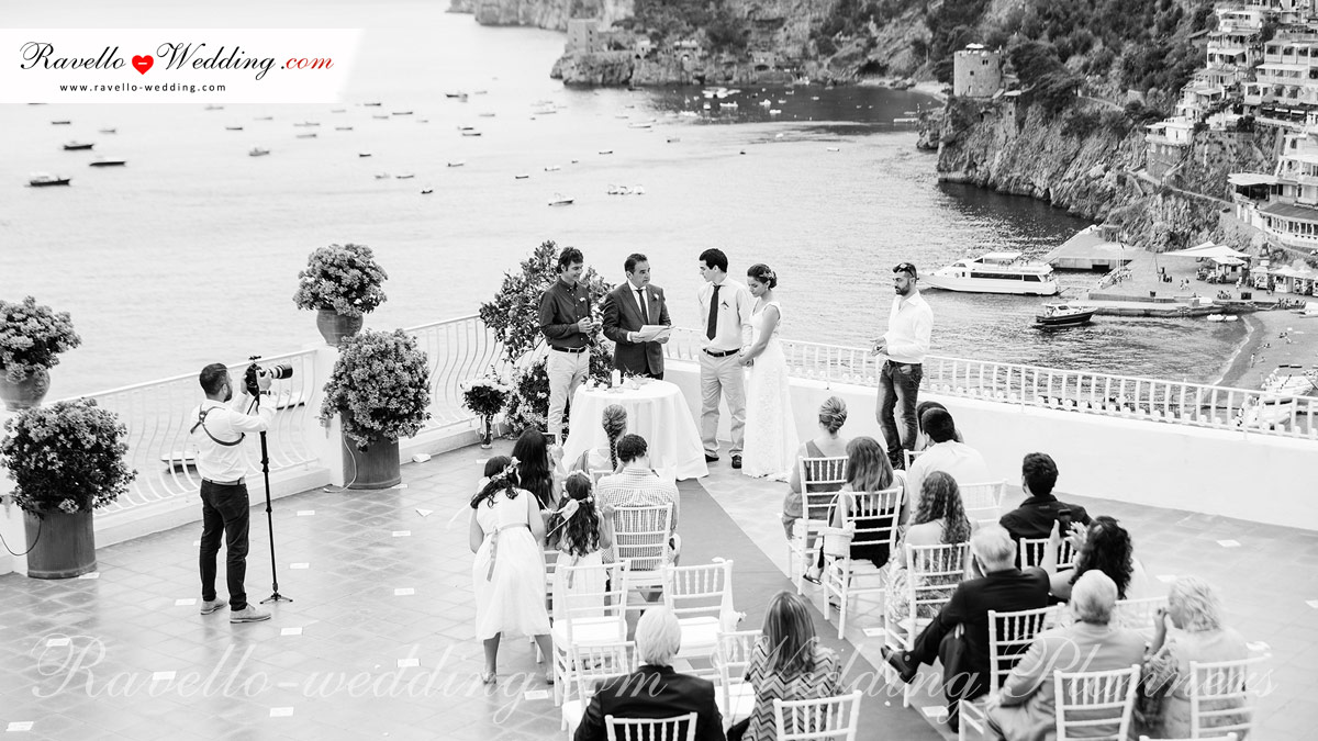 Positano wedding - Symbolic ceremony