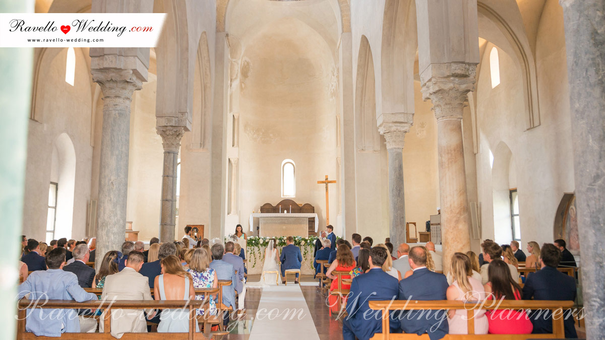 Ravello wedding - Church ceremony