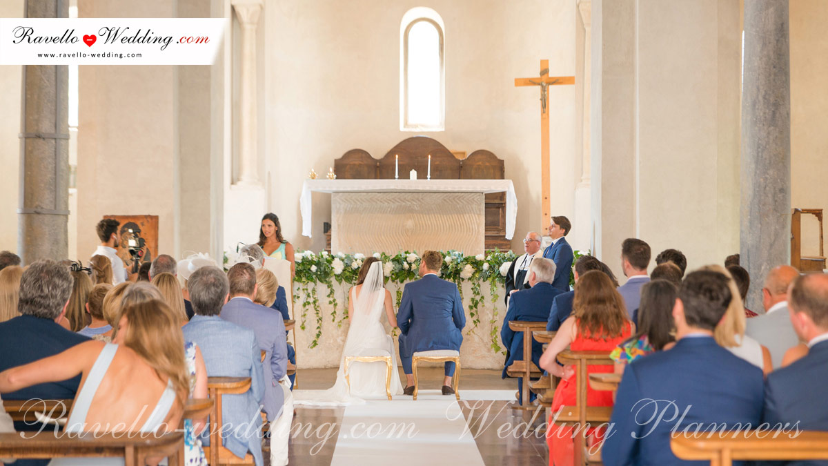 Ravello wedding - Church ceremony