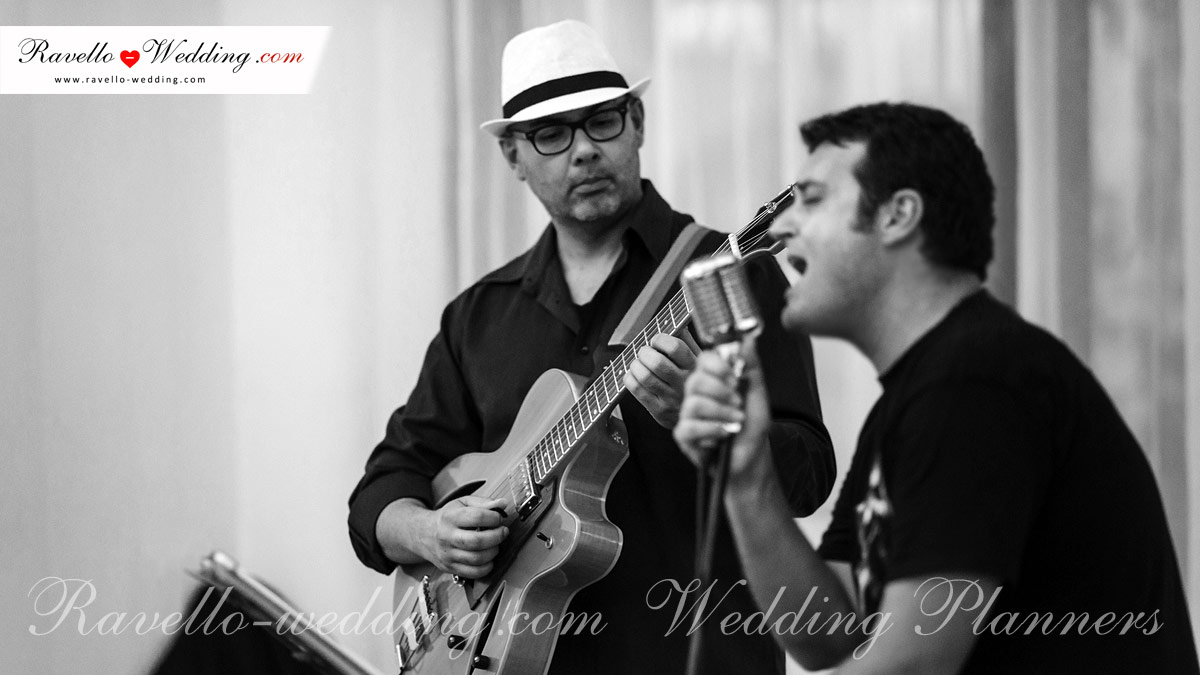 Ravello wedding music - POP band